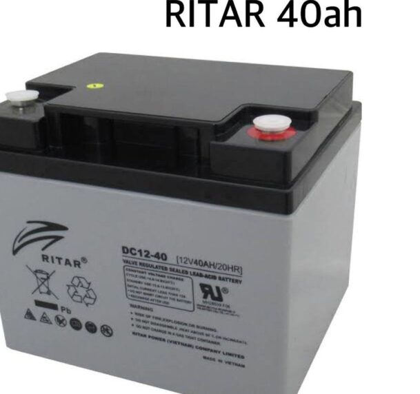 Ritar original 40ah solar battery