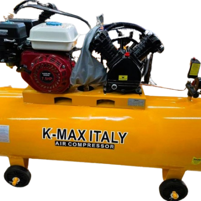 Kmax Italy 200L petrol driven air compressor at 75, 000